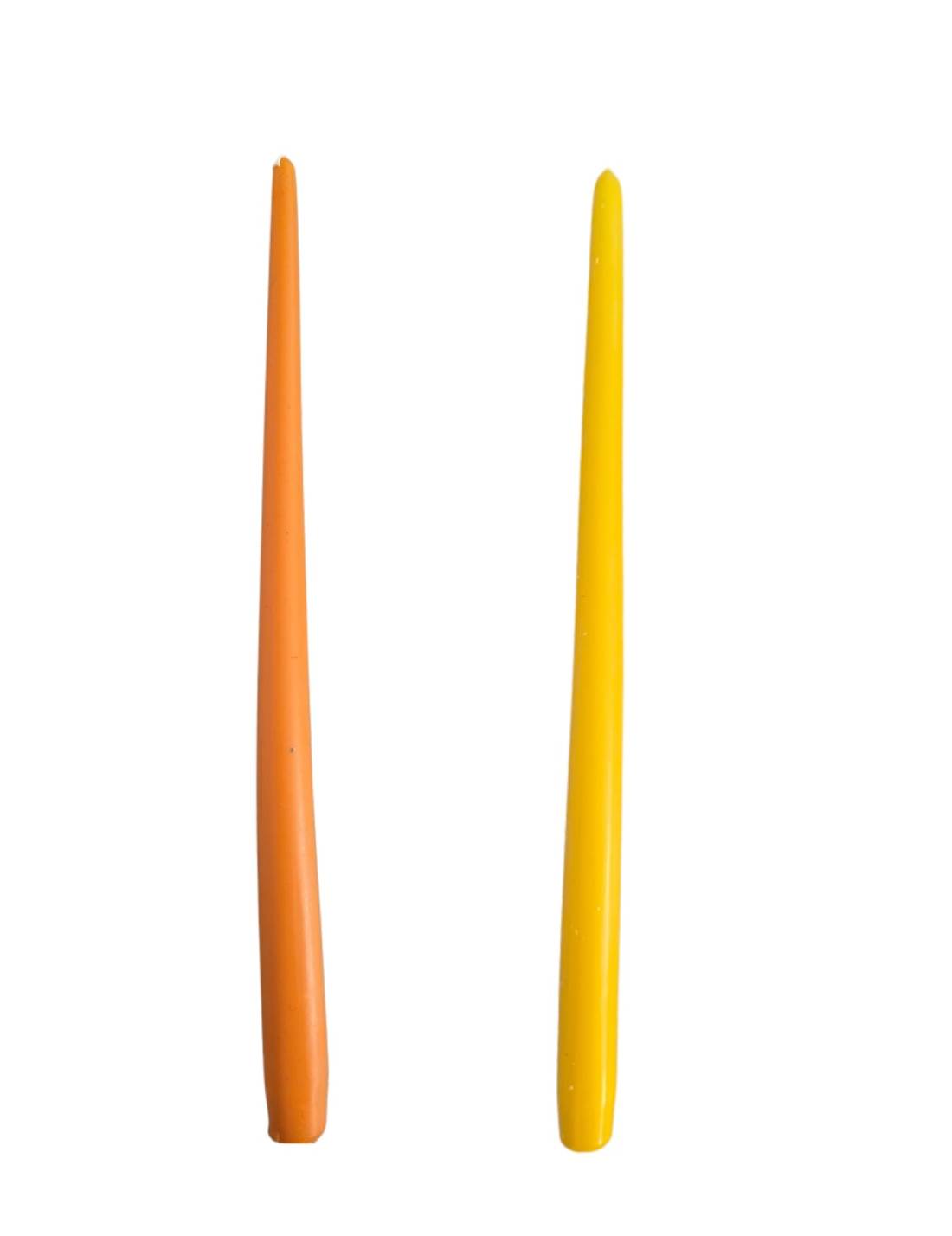 Candela Ornamentale In Cera 39cm