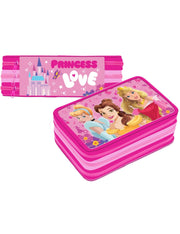 Astuccio 3 Zip Disney Principesse Premium