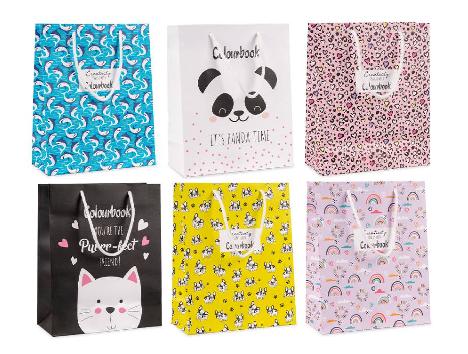 Busta Regalo Colourbook Fantasie Assortite
