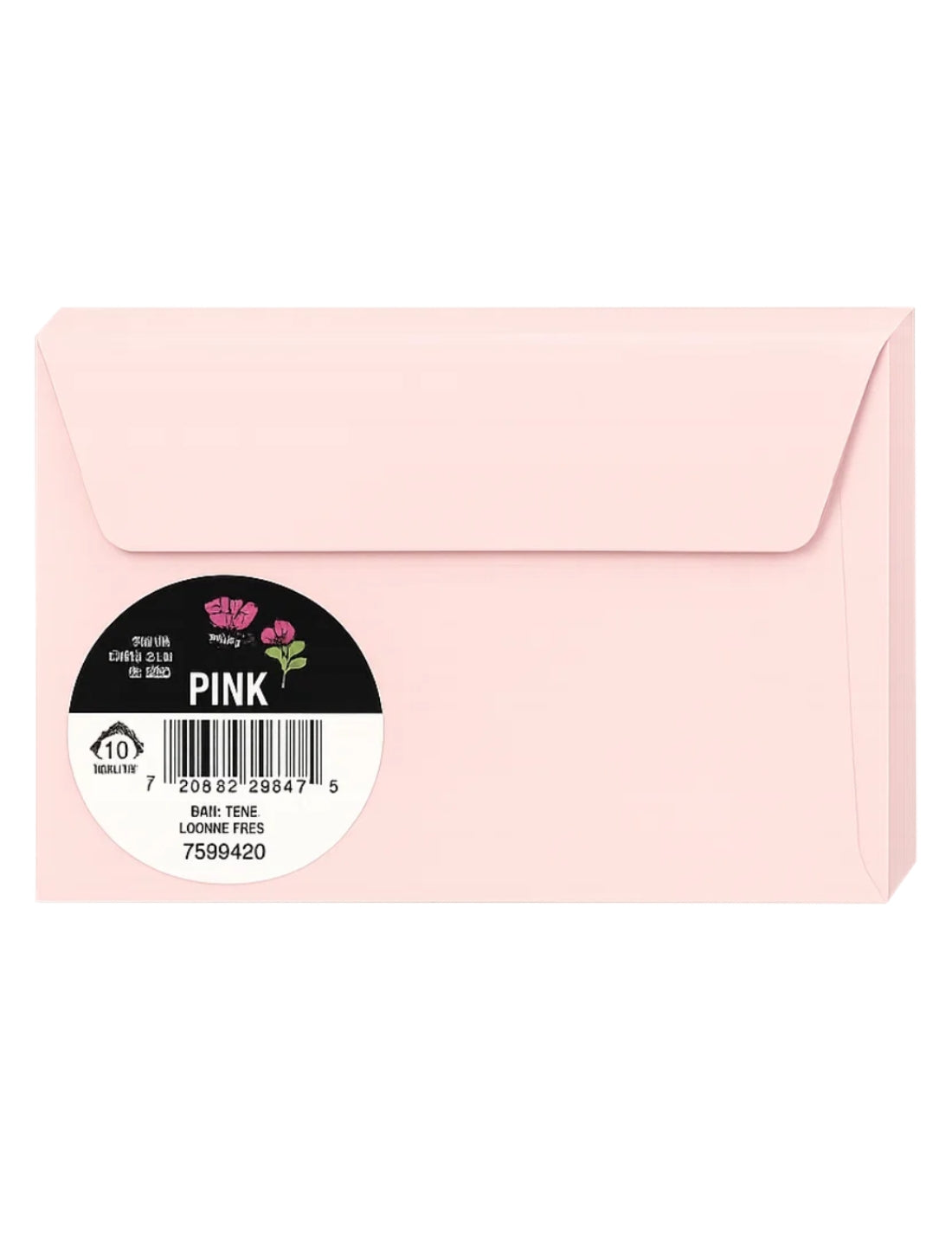 Buste Per Lettere Rosa 11x16cm 20pz
