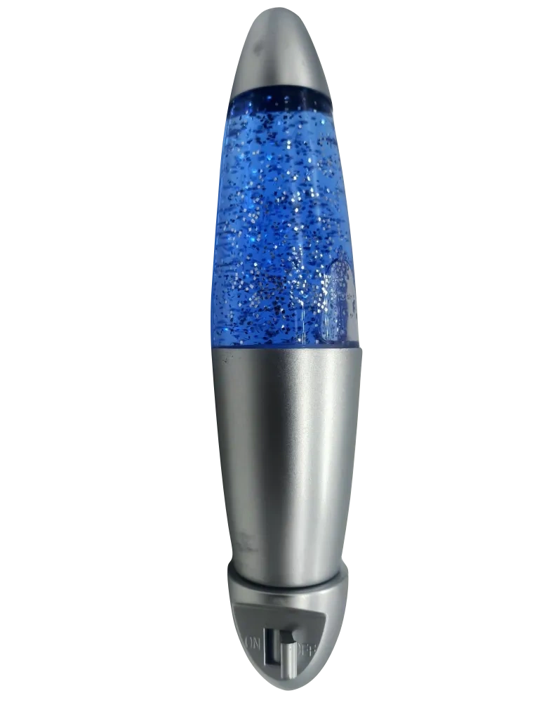 Lampada Lava Lamp Blu Da Muro