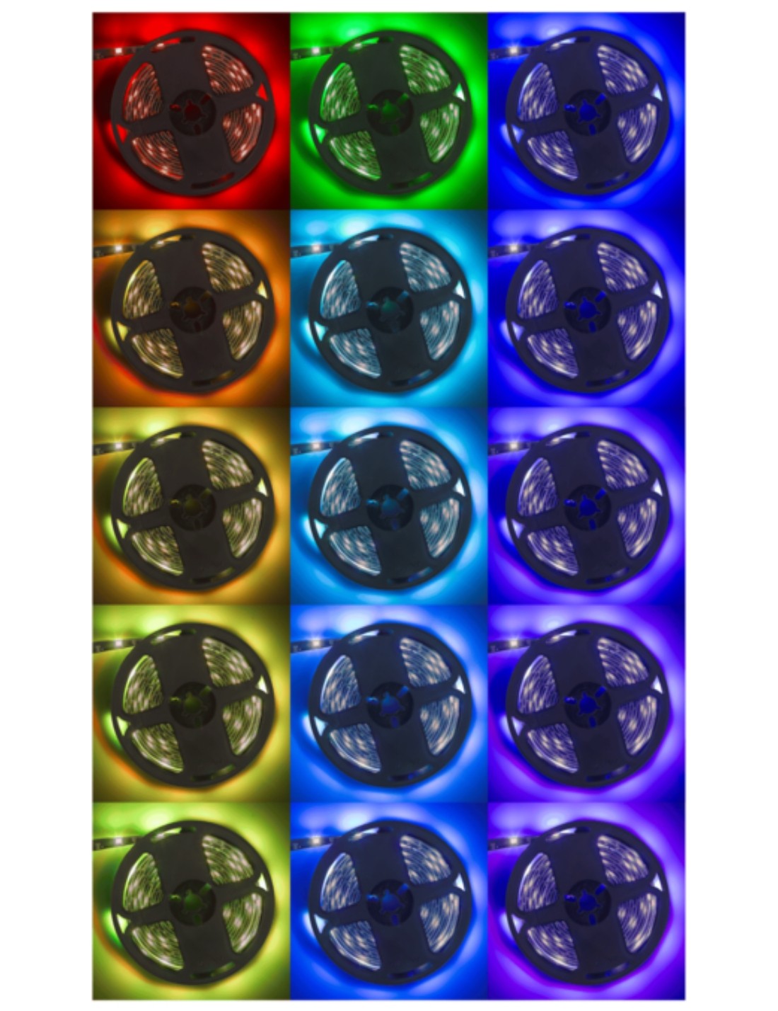 Striscia Led Luminosa 3 Metri Giochi Di Luce Con Telecomando
