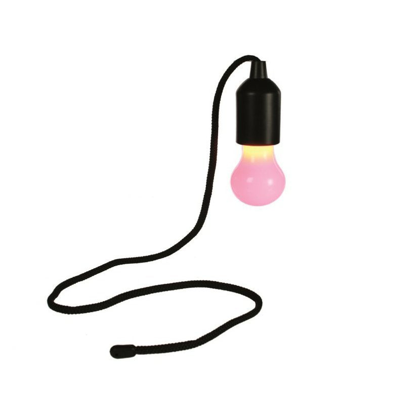 Lampadina Multicolore Con Corda