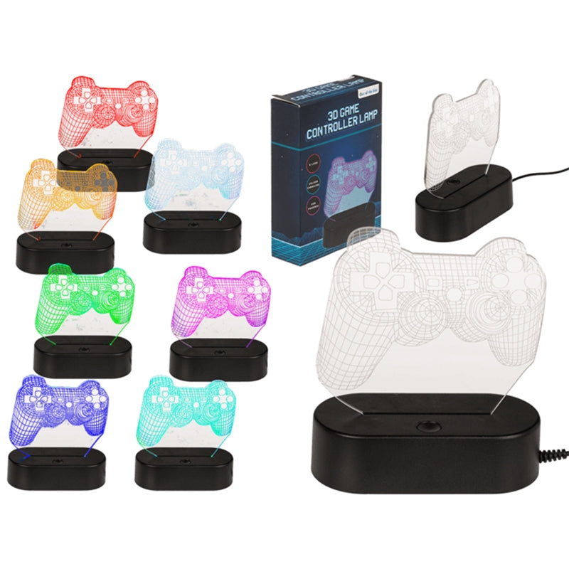 Lampada Game Controller 6 LED 14,6cm - Prodotto Assortito