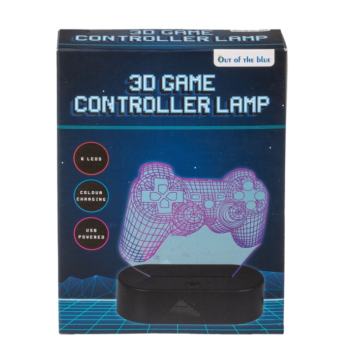 Lampada Game Controller 6 LED 14,6cm - Prodotto Assortito