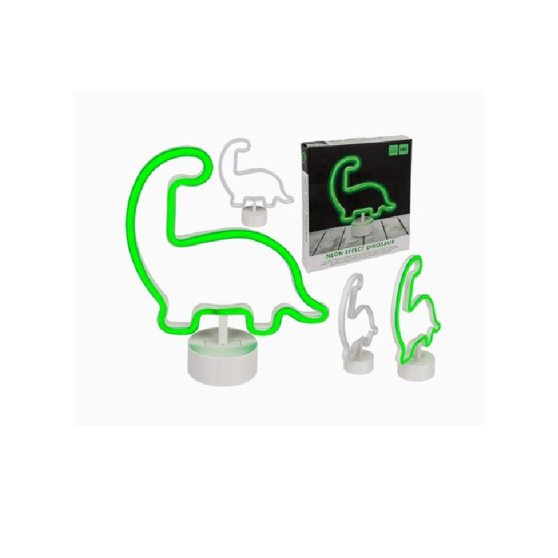Lampada Led Dinosauro Neon Luce Verde