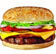 Palloncino Metalfoil Hamburger Sagomato 31" 79cm