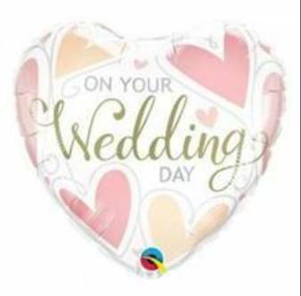 Palloncino Metalfoil Your Weeding Day 18" 46cm