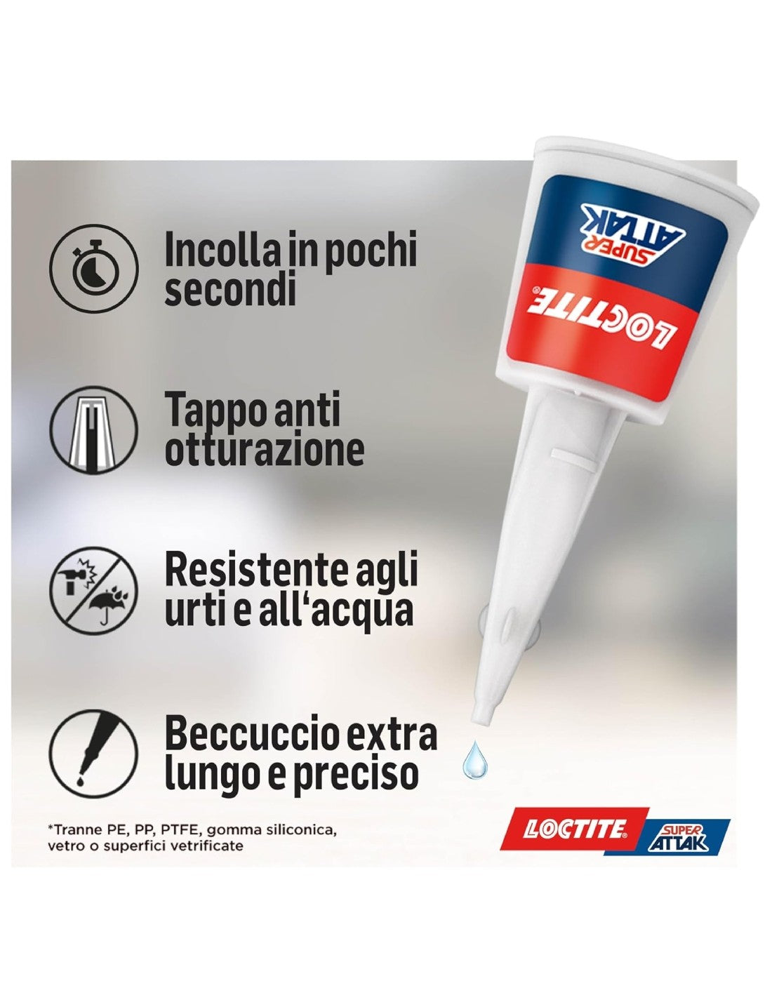 Super Attak Colla Istantanea Loctite 5g