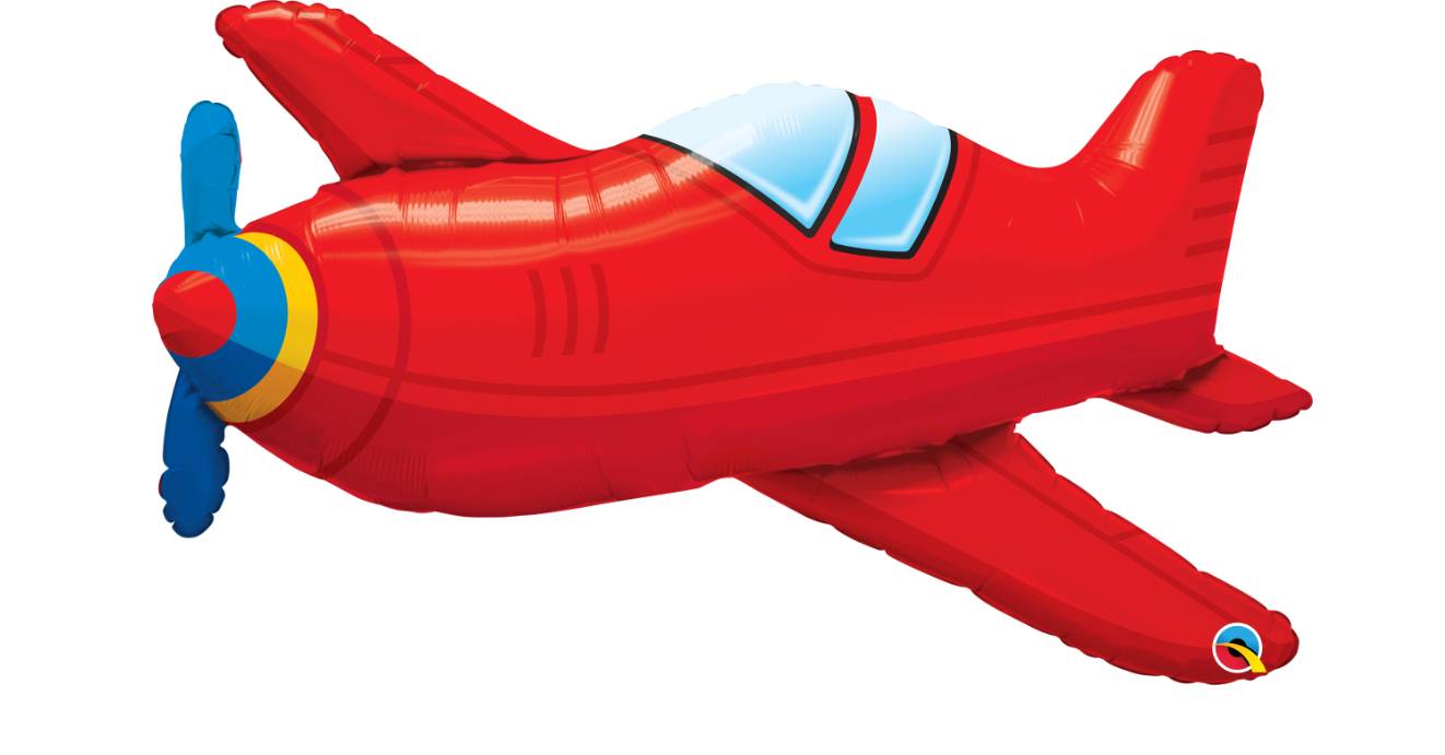 Palloncino Metalfoil Aeroplano 36" 91cm
