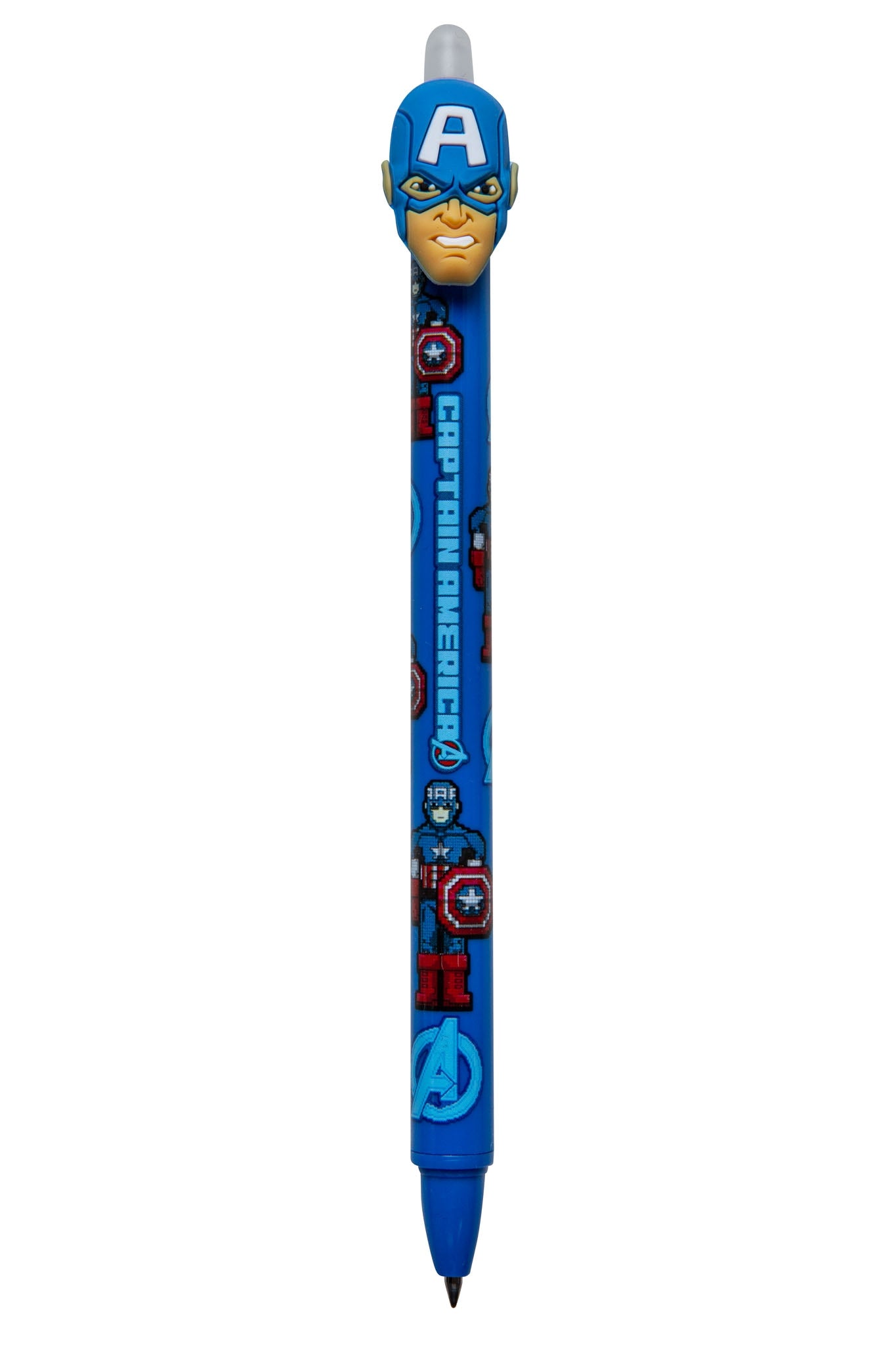 Penna Sfera A Scatto Cancellabile Spiderman E Avengers Emoji