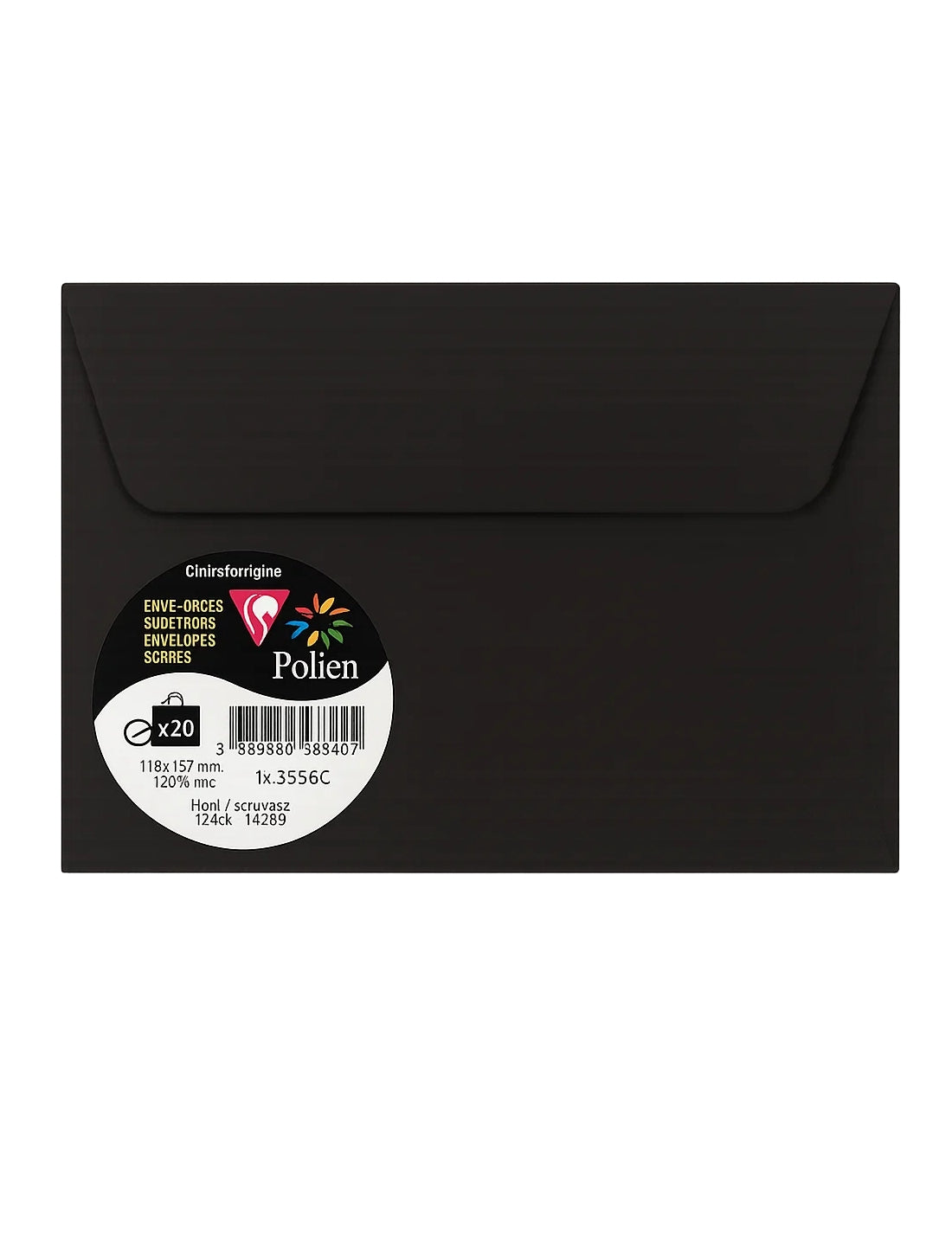 Buste Per Lettere Nere 11x16cm 120g 20pz