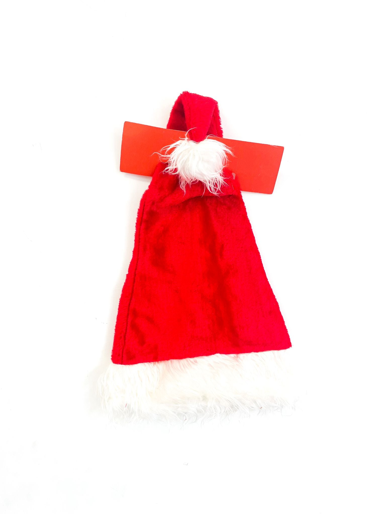 Costume Natalizio Cappello Babbo Natale 60cm