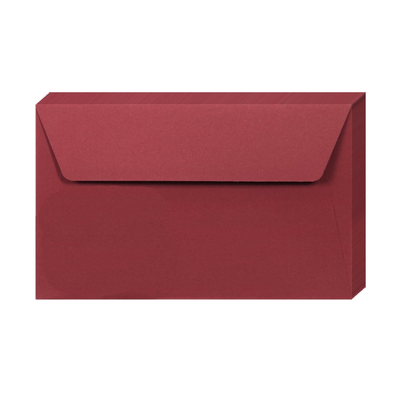 Buste Da Lettere Pollen Bordeaux 20pz 11,4x16,2cm