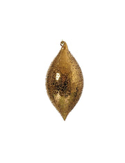 Pallina Albero Di Natale Oro Goccia 13cm