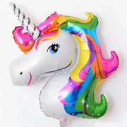 Palloncino Metalfoil Unicorno Multicolor Sagomata 42" 105cm