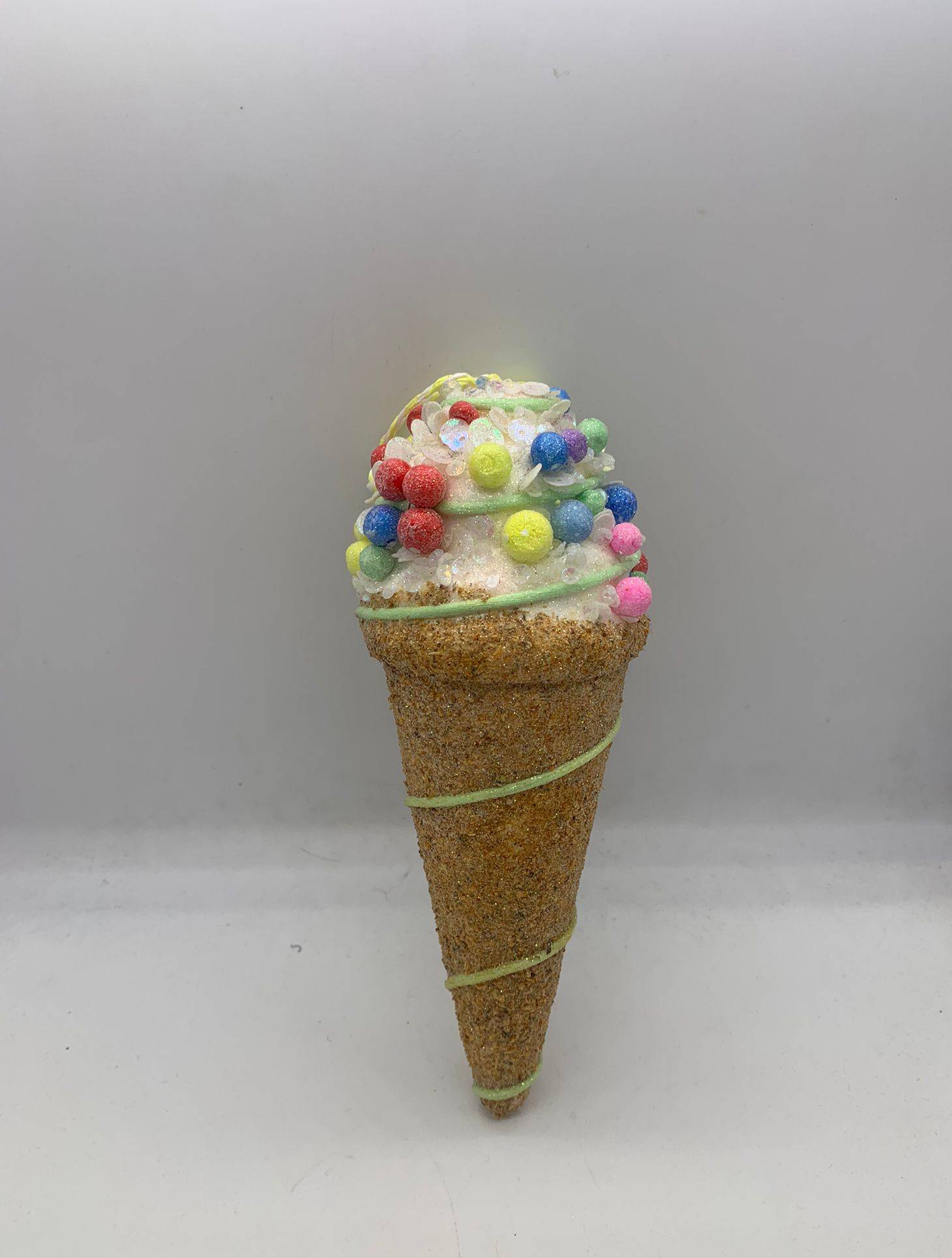 Addobbo Albero Natale Cono Gelato