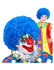 Parrucca Clown Riccia Halloween E Carnevale