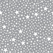 Tovaglioli Di Carta Natalizi Argento Con Stelline 33CM 20Pz