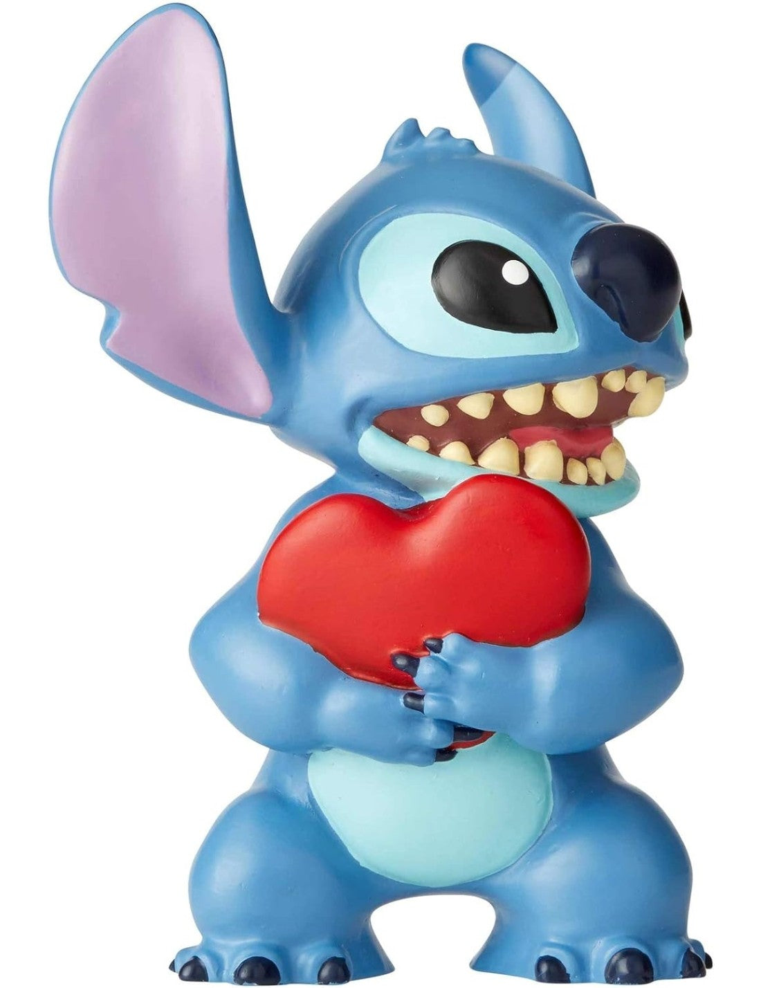 Statuina Action Figure Disney Stitch Con Cuore