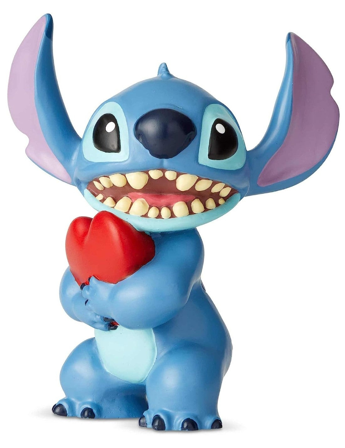 Statuina Action Figure Disney Stitch Con Cuore