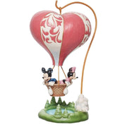 Statuina Action Figure Disney Diorama Topolino Mickey Mouse E Minnie Su Mongolfiera 25cm