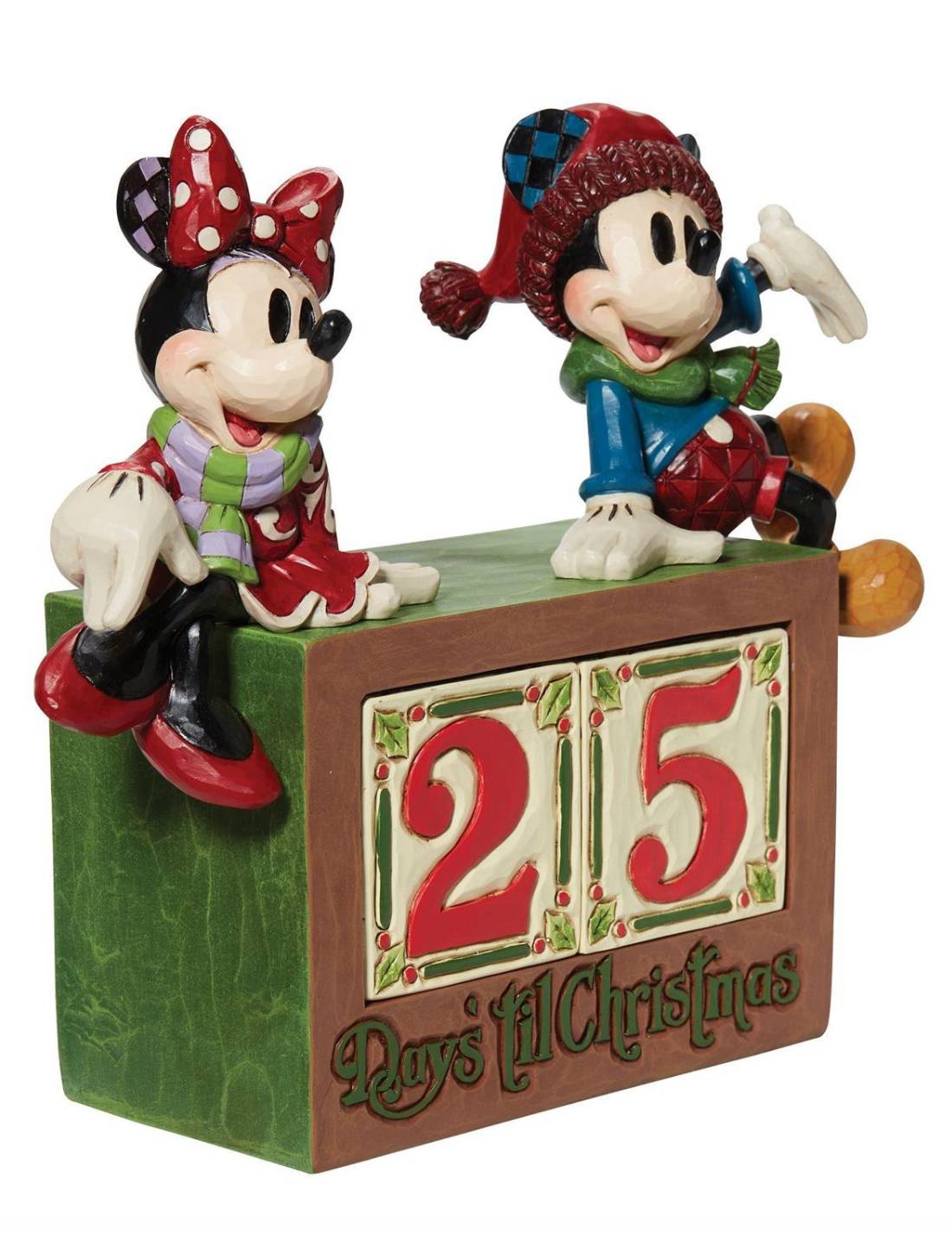 Calendario Dell'Avvento Christmas Countdown Disney Topolino E Minnie