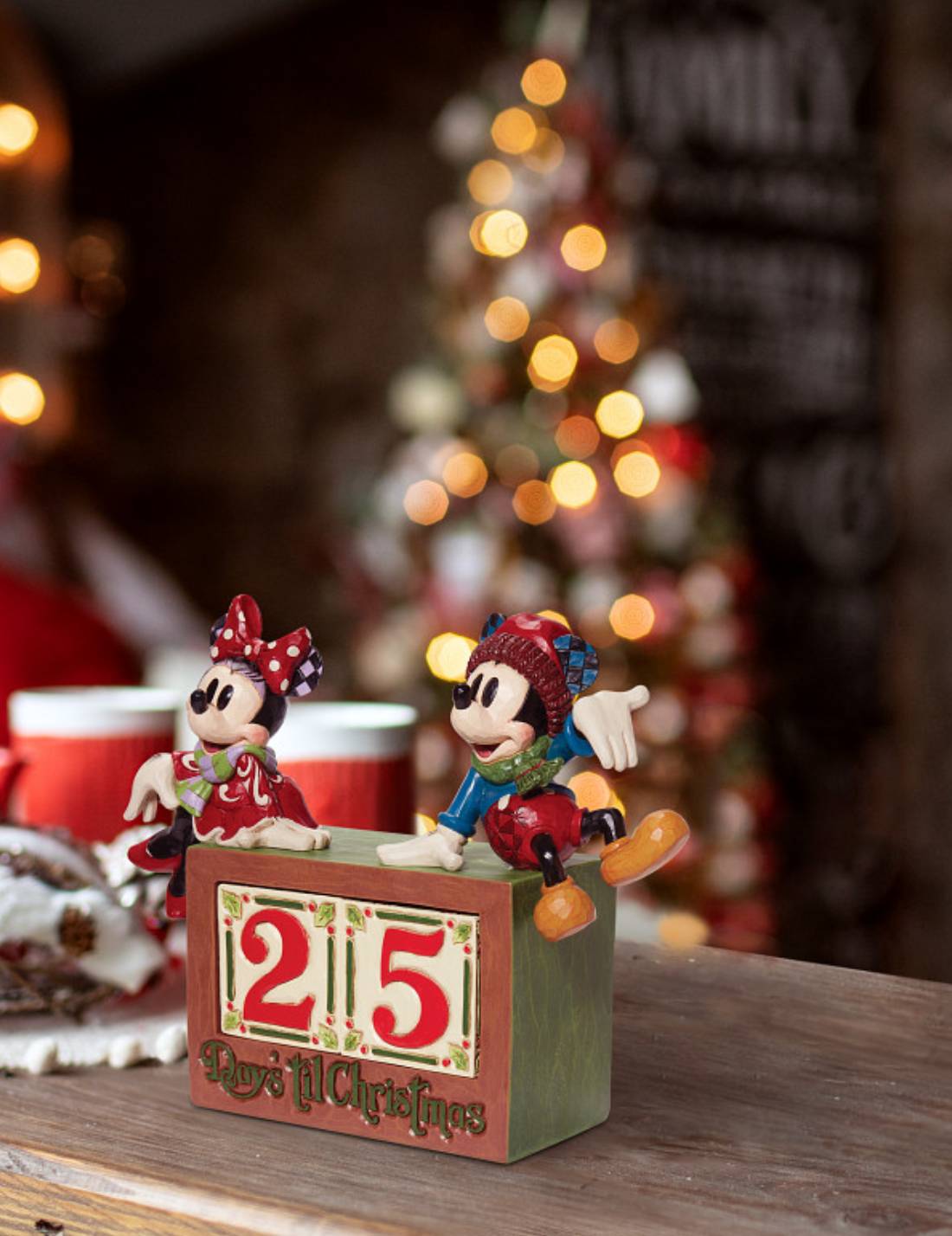 Calendario Dell'Avvento Christmas Countdown Disney Topolino E Minnie