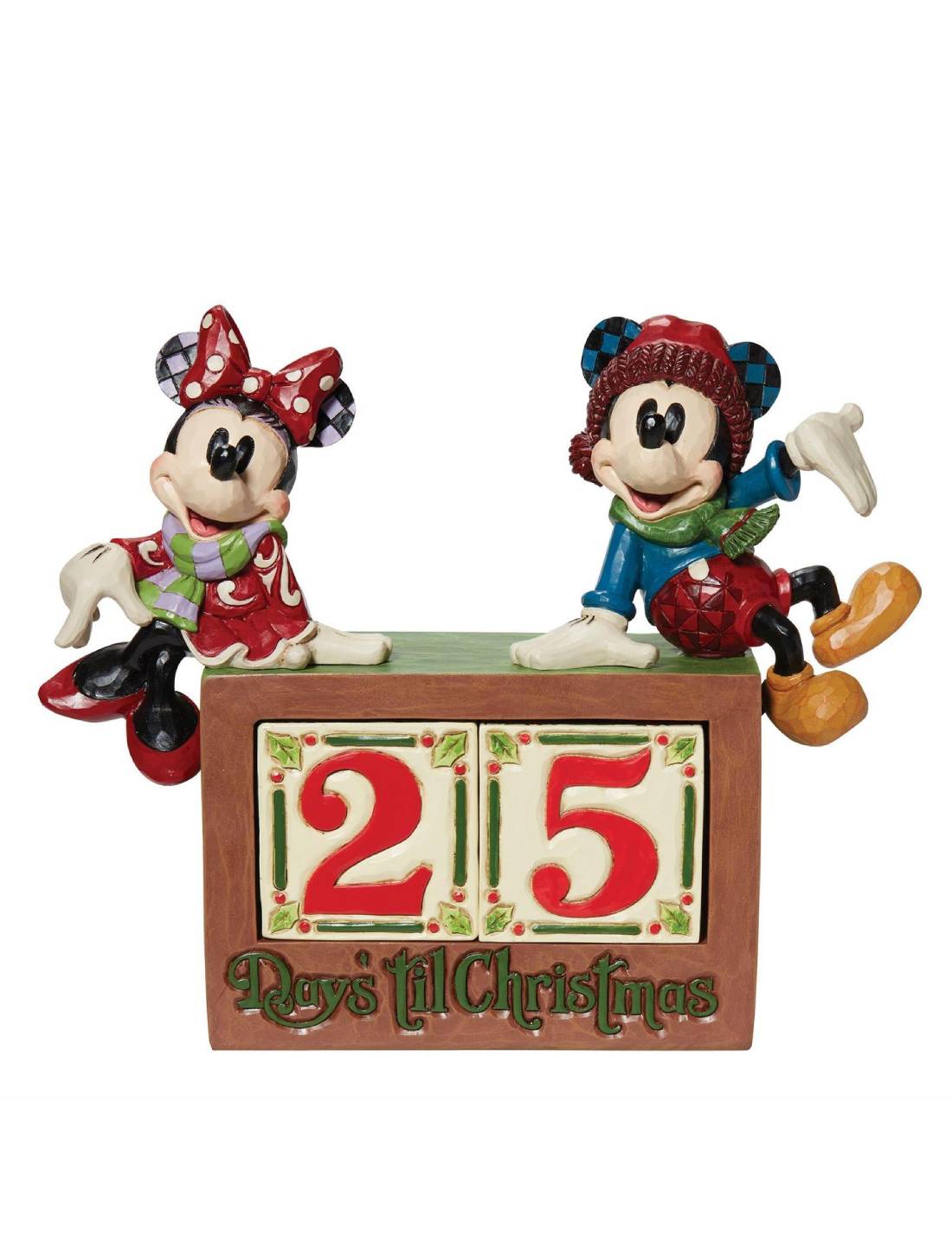 Calendario Dell'Avvento Christmas Countdown Disney Topolino E Minnie