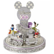 Statuina Action Figure Disney Diorama Treno 100 Anni Limited Edition