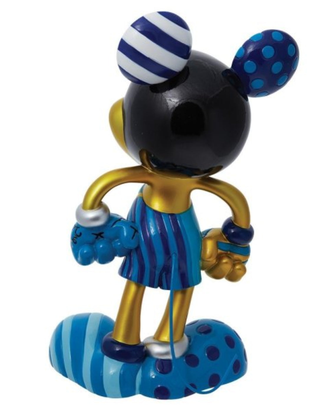 Statuina Action Figure Disney Topolino Mickey Mouse Edizione Speciale Oro