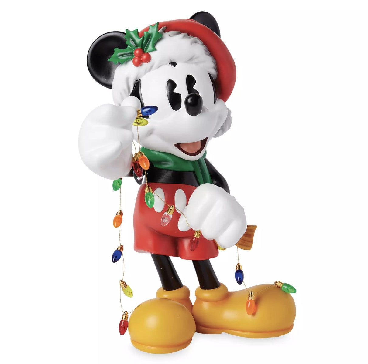 Addobbo Di Natale Topolino Con Luci Natalizie