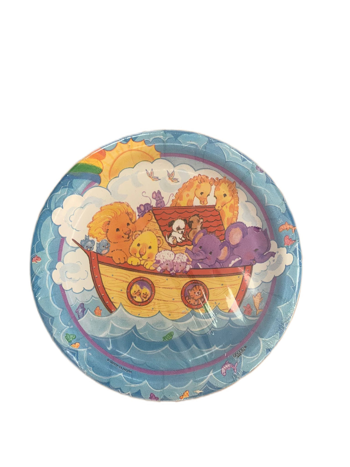 Piatti Da Dolce Animali diam. 18cm 6pz.