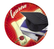Piatti Di Carta Piani Laurea 18cm 10pz