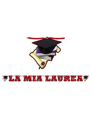 Maxi Festone Scritta La Mia Laurea 6mt