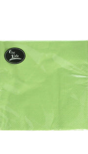 Tovaglioli Di Carta Verde Lime 33x33cm 25pz