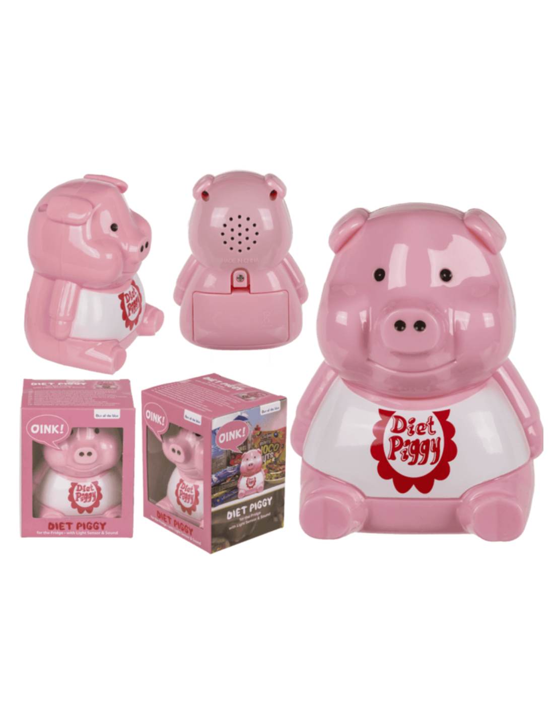 Maialino Sonoro e Luminoso Per Frigo 10cm