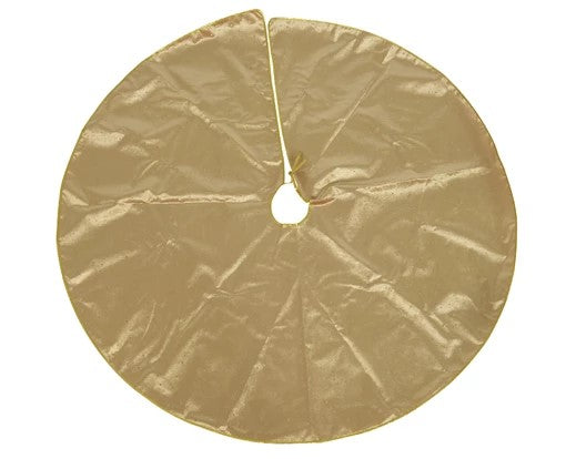 Tappeto Copribase Per Albero Di Natale Oro