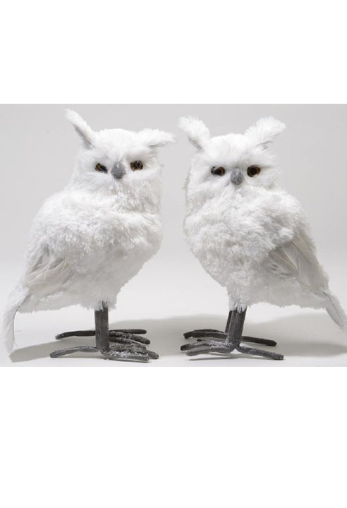 Peluche Da Arredo Gufo Con Glitter