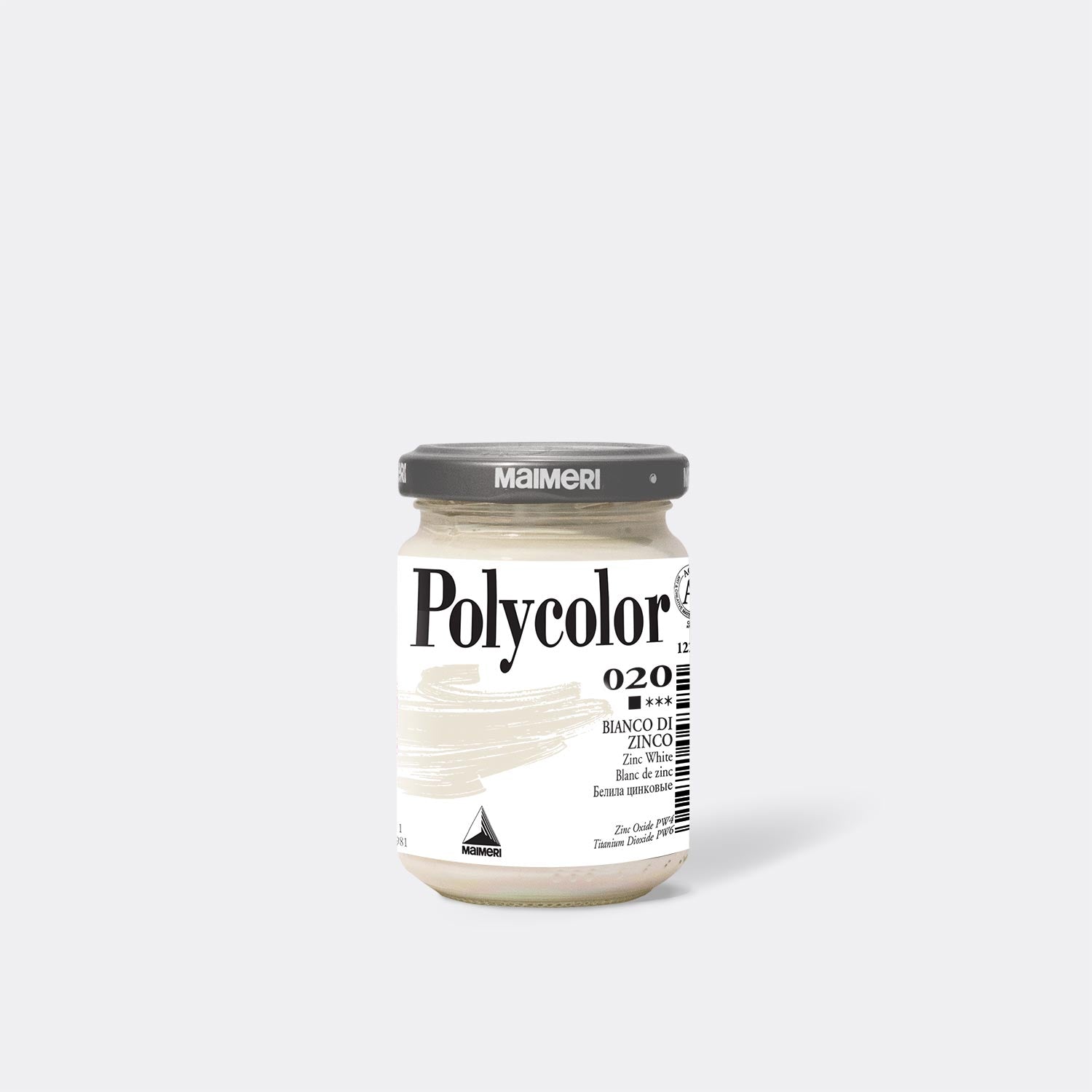 Maimeri Polycolor 020 Bianco Di Zinco Tempera Acrilica 140ml