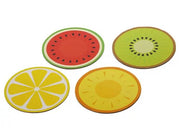 Sottopiatti Rigidi Fruttta Sagomata 30cm 4pz