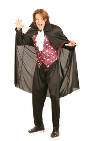 Costume Halloween Uomo Conte Dracula Taglia Unica