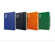 Agenda Giornaliera 12 Mesi Elegance Ecopelle Con Matita