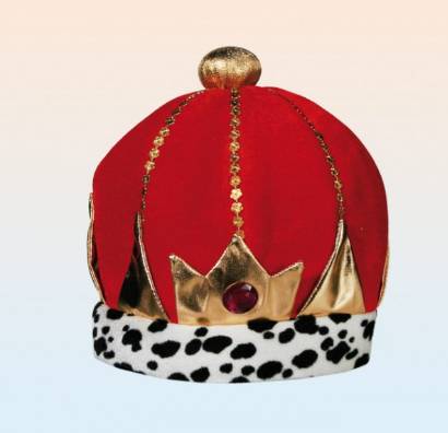 Corona in Stoffa tg. Unica