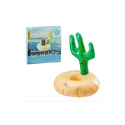 Portabevande Gonfiabile Galleggiante Ciambella Con Cactus