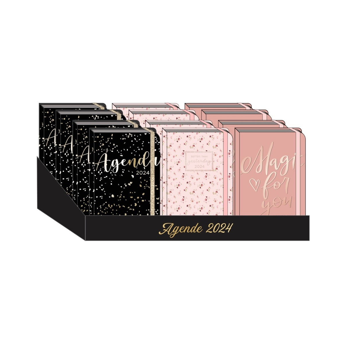 Agenda Giornaliere Pocket 12 Mesi Tri-Coastal Assortita