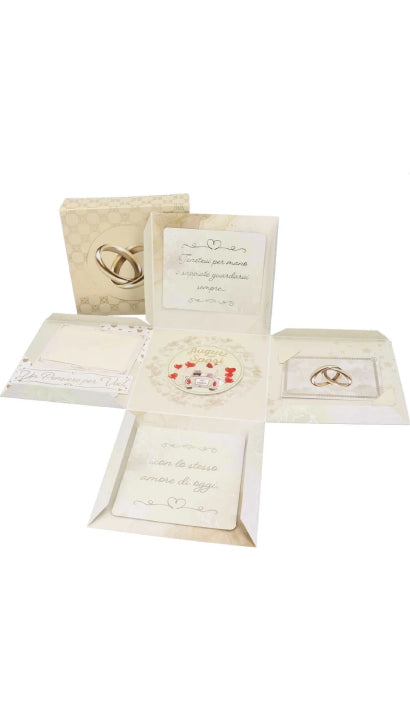 Scatola Box Regalo Con Lembi Matrimonio