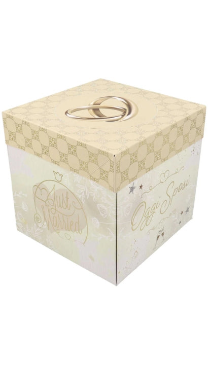 Scatola Box Regalo Con Lembi Matrimonio