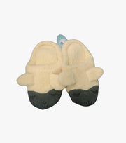 Pantofole Peluche Lama Beige Taglia Unica