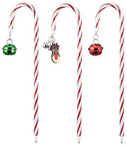 Penna Nera Natalizia Candy Stick